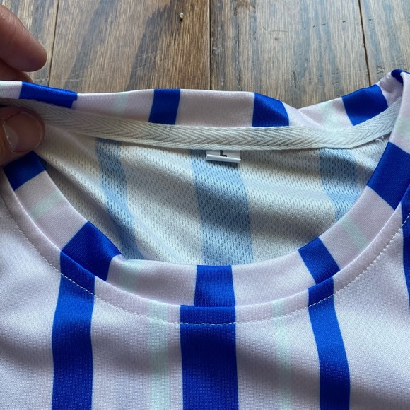 Mens Striped TShirt - Picture 2 of 4